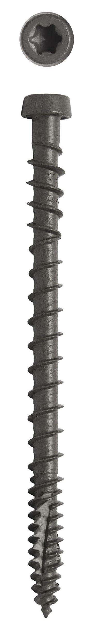 Big Timber CD10234CCG #10 x 2-3/4 in. Cape Cod Gray Star Drive Trim Head Composite Deck Screw 1750 Pack